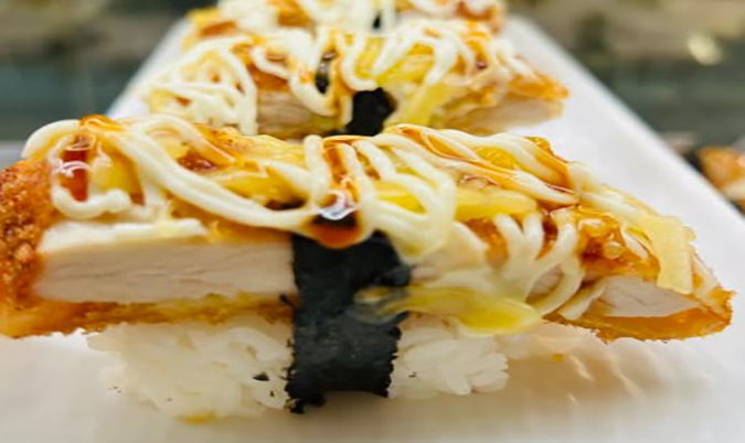 Chicken Cheese Nigiri