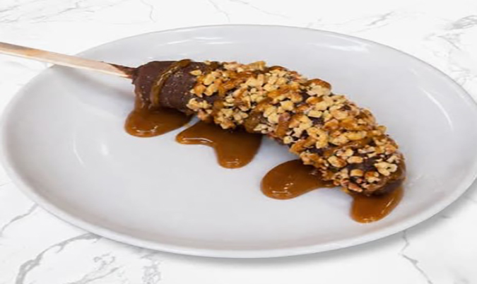 Nutter Chocolate Dipped Bananas