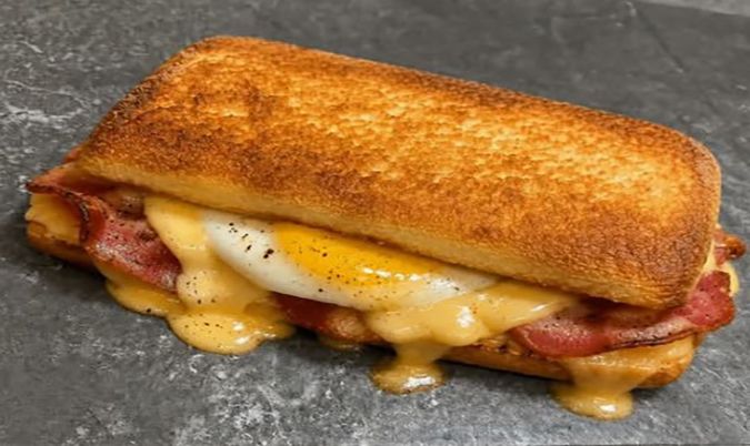Egg and Bacon Toastie