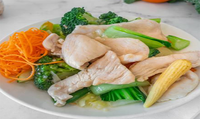 C14 Chicken or Beef with Vegetables