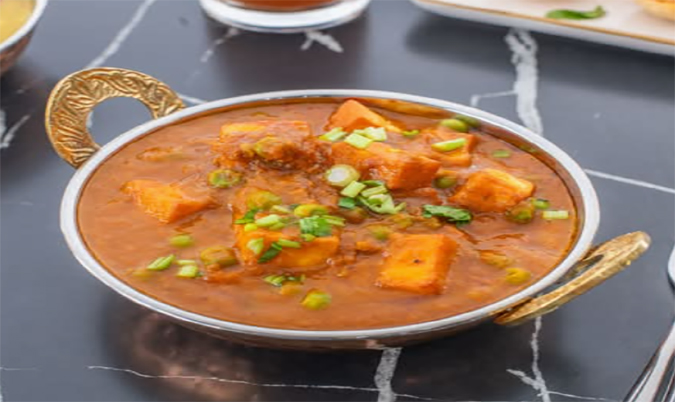 Matar Paneer Curry