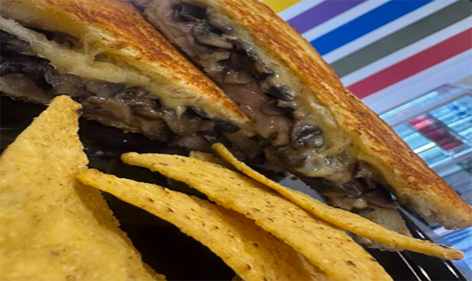 Mushroom Sandwich