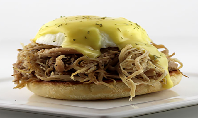 Pulled Pork Benedict