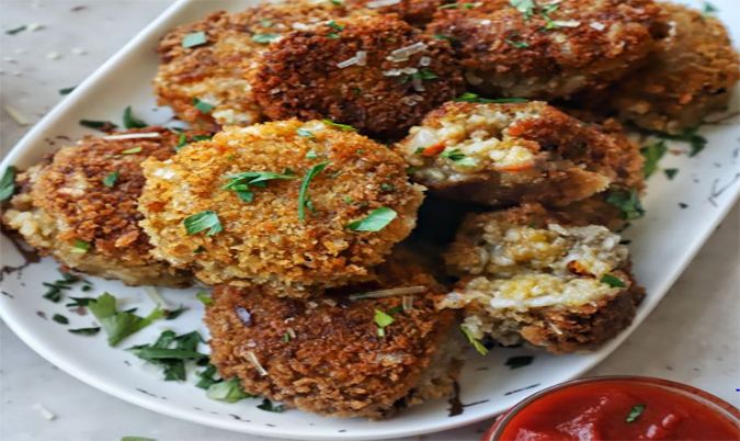 Pumpkin & Mushroom Arancini (VEG)