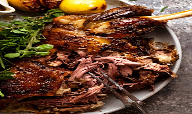 Slow-Cooked Lamb Shank (12 hours)