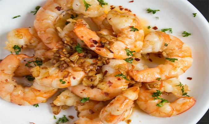 Garlic Prawns