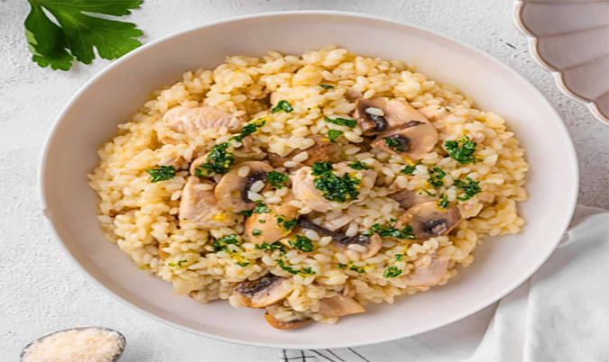 Chicken Mushroom Risotto