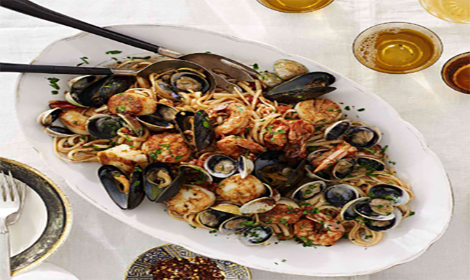 Seafood Linguine