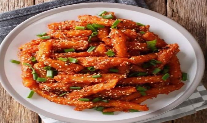 Honey Chilli Potato