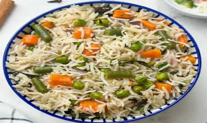 Shahi Mixed Vegetable Pulao (V)