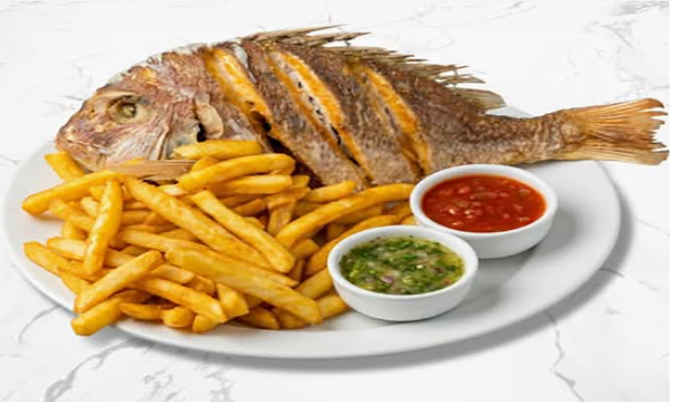Whole Fried Snapper