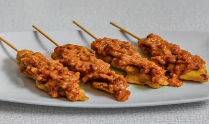 Chicken Satay (2 skewers)