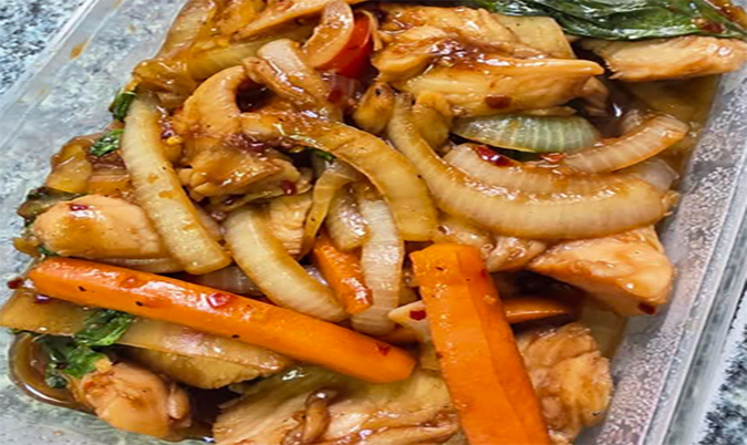 Stir Fried with Chilli and Basil