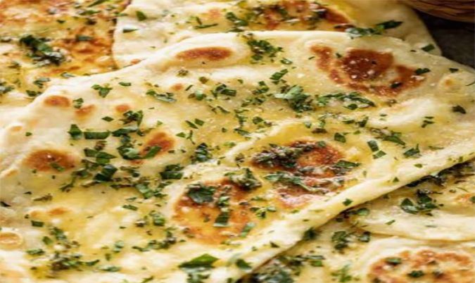 Garlic naan