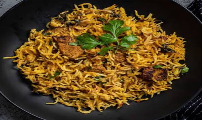 Lamb biryani