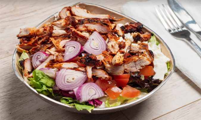 Chicken Shawarma Salad