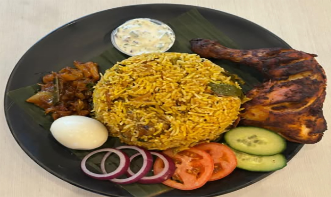 Roast Chicken Biriyani