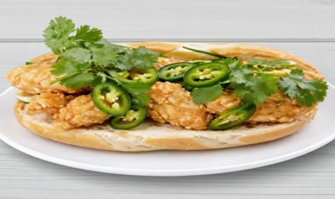 Fried Chicken Banh Mi