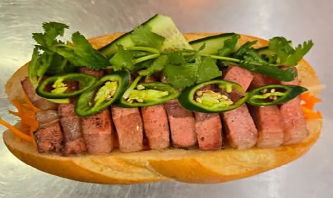 Vegan Pork Belly Banh Mi