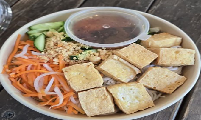Tofu Noodles Salad