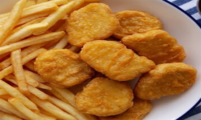 Chicken Nuggets and Chips