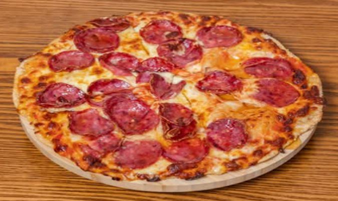 Hot Salami Pizza