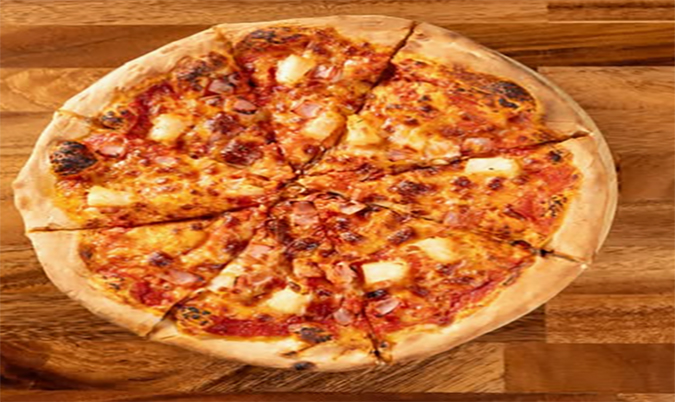Ham and Pineapple Pizza