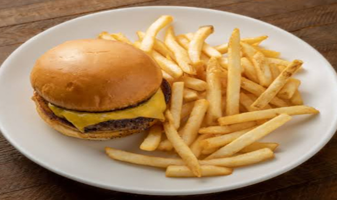 Kids' Burger and Fries