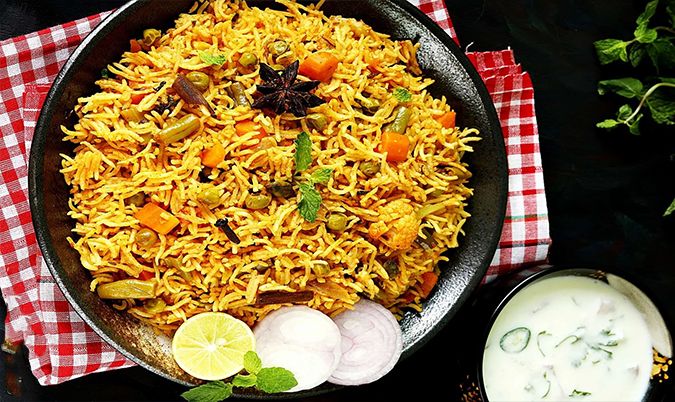 Mixed Vegetable Pulao