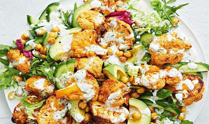 Fried Cauliflower (V)
