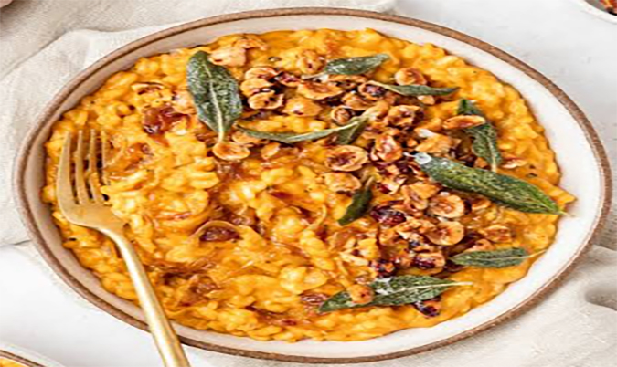 Pumpkin Risotto (V)