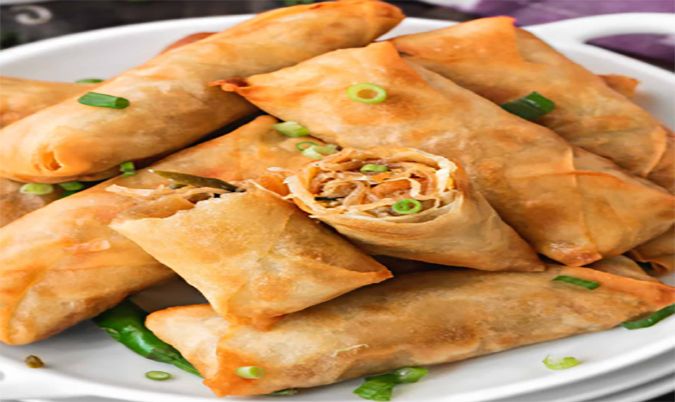 Veg cocktail sprinng roll