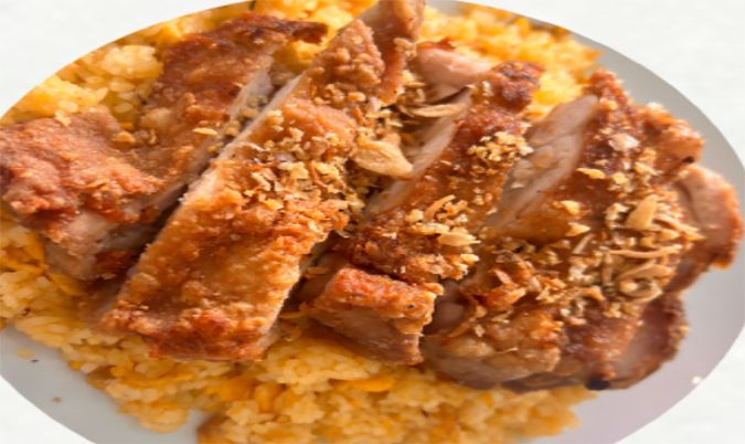 Asian chicken rice 1
