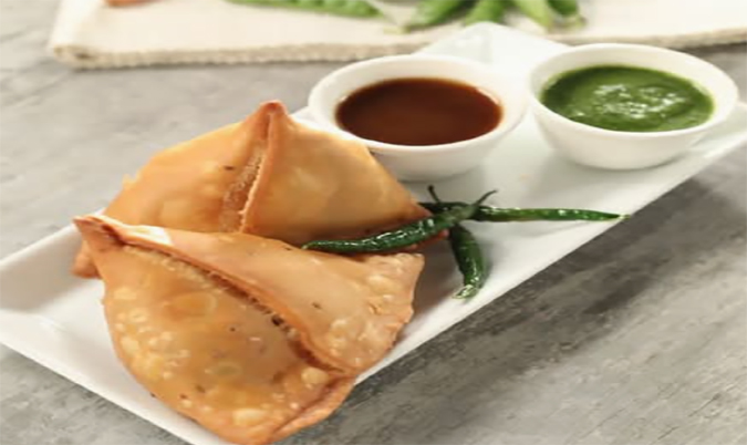 2pcs Samosa
