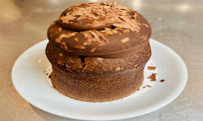 Classic Chocolate Volcano Cake (GF)