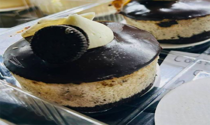 cookie and cream cheesecake