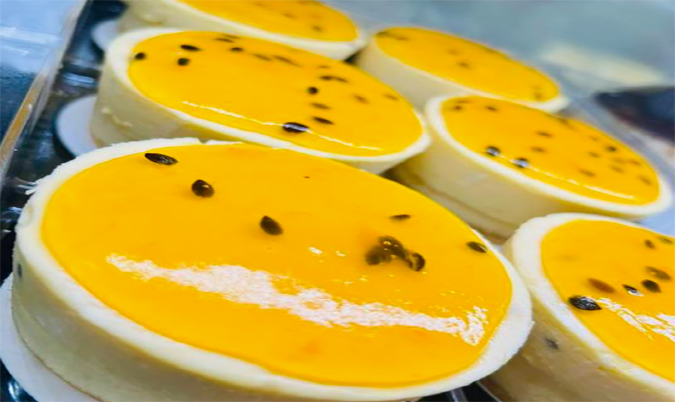Passionfruit cheese cake