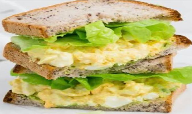 Egg mayo lettuce sandwich (GF)