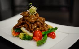 Beef on Black Bean Sauce with Vegetables