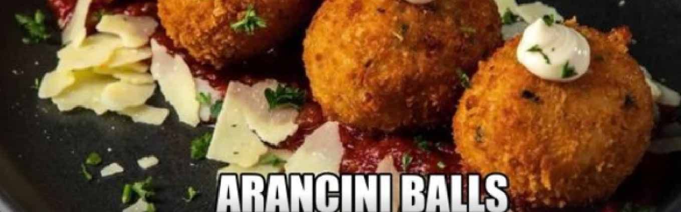 Mushroom Arancini Balls