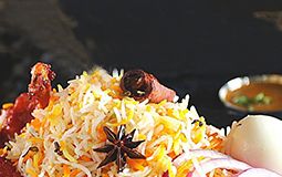 Vegetarian Dum Biryani