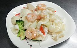 Seafood with Vegetables