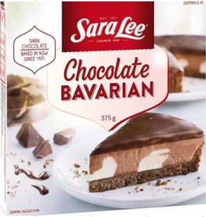 Sara Lee Chocolate Bavarian 375g