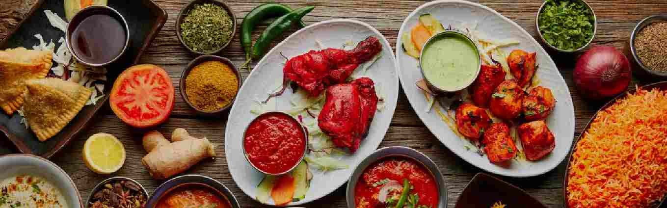 Memories of India Menu